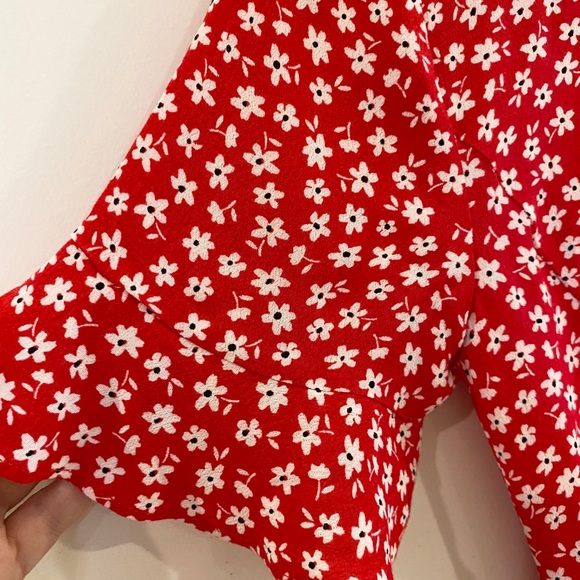 Sportsgirl Cherry Red Mini Dress size 6 - Picture 5 of 5